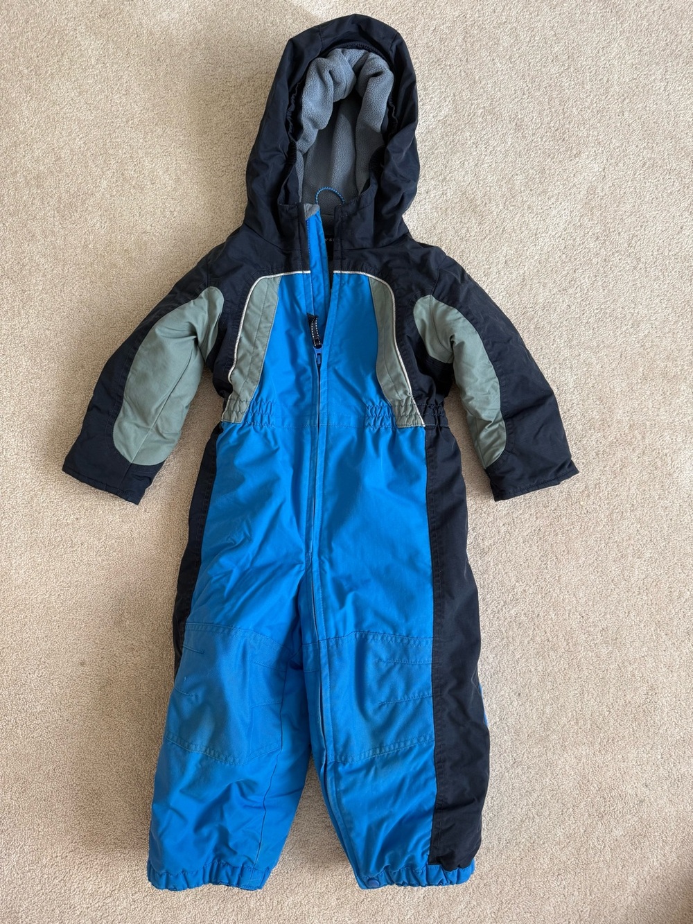 Lands' End Squall Waterproof Insulated Iron Knee Winter One-Piece Snow Suit